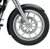 Klock Werks - KWF-02-0003 - Front Fender - Slicer - Black - 21"