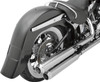 Klock Werks - KWF-02-0302 - 4" Stretched Rear Fender - Frenched - 7.125" W