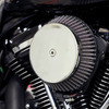 La Choppers - LA-2392-00 - Plain Cover Big Air Cleaner Kit - Chrome
