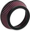La Choppers - LA-XXXFLG - Replacement Air Filter - Red - LA Choppers/Affliction Air Cleaners - Dyna/Softail/Touring/Trike