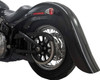Klock Werks - KWF-02-0312 - Rear Fender - Vicla Smooth - 9" Extender Rear - Black