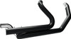Khrome Werks - 200800A - Aggressor 2-into-1-into-2 Header - Black