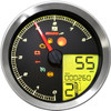 Koso North America - BA051201 - Multi-Function Speedometer/Tachometer - HD-04 - Chrome