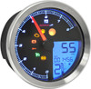 Koso North America - BA051221 - Multi-Function Speedometer/Tachometer - HD-04 - Chrome