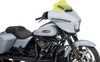 Klock Werks - KWW-01-0725 - Kolor Flare™ Windshield - 8" - Yellow Ice - FLHX