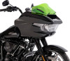 Klock Werks - KWW-01-0753 - Kolor Flare™ Sport Windshield - 8" - Green Ice