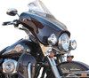 Klock Werks - KWW-01-0701 - Flare™ Windshield - 6-1/2" - Clear - FLH