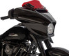 Klock Werks - KWW-01-0741 - Kolor Flare™ Windshield - 6-1/2" - Red - FLHX