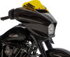 Klock Werks - KWW-01-0743 - Kolor Flare™ Windshield - 6-1/2" - Yellow - FLHX