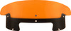 Klock Werks - KWW-04-0628 - Kolor Flare™ Windshield - 8" - Orange - Indian