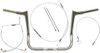 Magnum Shielding - 38830-410 - 1-1/4" Viking Handlebar Installation Kit - 10" - Sterling Chromite II®