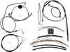 Magnum Shielding - 487312 - Black Pearl™ Designer Handlebar Installation Kit - 15"-17" - '08-'13 FLH
