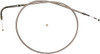 Magnum Shielding - 5425 - Polished Stainless Steel Braided Idle Cable - 30"