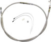 Magnum Shielding - 5210HE - High-Efficiency Polished Stainless Clutch Cable - 68-11/16" Magnum Shielding - 5210HE - High-Efficiency Polished Stainless Clutch Cable - 68-11/16"