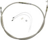 Magnum Shielding - 52286 - High-Efficiency Polished Stainless Clutch Cable - 62-11/16"