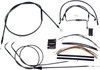 Magnum Shielding - 487902 - Black Pearl™ Designer Handlebar Installation Kit - 15"-17" - '16-'17 FXDLS