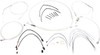 Magnum Shielding - 387673 - Sterling Chromite II® Designer Handlebar Installation Kit - 18"-20" - '14-'22 Sportster