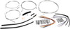 Magnum Shielding - 589252 - XR Handlebar Installation Kit - 15"-17" Ape Hanger Handlebars - Stainless Steel