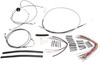 Magnum Shielding - 589321 - XR Handlebar Installation Kit - 12"-14" Ape Hanger Handlebars - Stainless Steel