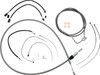 Magnum Shielding - 5891142 - XR Handlebar Installation Kit - 15"-17" Ape Hanger Handlebars - Stainless Steel/Chrome