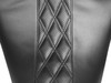 Le Pera - LK-957HR2 - Maverick Seat - without Backrest - HR Black Inlay Double Diamond - Black - FL '08-'23