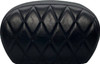 Le Pera - L-SBP01DM-SH - Sissy Bar Pad - Large - Vinyl - Single Diamond - Shiny Black