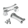 Biltwell - Thunder Risers 2" - Raw Polished