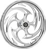 Rc Components - 0321350-85C257-21AC - Wheel for Hub Mounted Rotor - Savage - Front - Chrome - 21x3.5