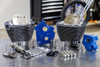 S&S Cycle - 310-1232 - 132" Power Package Engine Performance Kit - Gear Drive - Oil Cooled - Highlighted Fins - M8