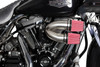 S&S Cycle - Stainless Steel Tuned Induction Air Cleaner Kit fits '24-'25 Harley M8 FLHRXS, '17-'24 FLHT/​FLHR/​FLHX/​FLTR (Except '23-'24 FLHXSE/​FLTRXSE), '17-'25 H-D FL Trike, '18-'24 Softail Models