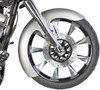 Russ Wernimont Designs - RWD-50142 - Custom Dresser Front Fender for 30" Wheel - Steel - LS-2 Style - 6.5" W x 55" L