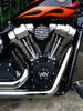 Joker Machine - High-Performance Finned Black Air Cleaner fits '07-'22 XL Models