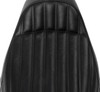 Saddlemen - 808-07B-0023 - Knuckle Solo Seat - Ribbed - Black - FL '08-'24