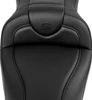 Saddlemen - 808-07B-18500 - Roadsofa™ Seat - without Backrest - Carbon Fiber - Black Stitch - 'FL '08-'19