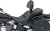 Saddlemen - 806-12-030 - Seat - Explorer™ - With Backrest - Stitched - Black - FL/FX '06-'17