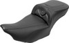 Saddlemen - 823-07-186B0 - Roadsofa™ Extended Reach Seat - with Backrest - Carbon Fiber - FLTR/FLHX '23-'24
