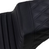 Saddlemen - 818-30-176 - Step-Up Seat - Front Tuck-n-Roll/Rear Lattice Stitch - Black