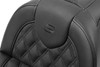 Saddlemen - 818-31-182BR - Roadsofa™ Seat - with Backrest - Lattice Stitch - FXBR/S '18-'20