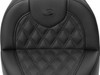 Saddlemen - 818-31-182BR - Roadsofa™ Seat - with Backrest - Lattice Stitch - FXBR/S '18-'20