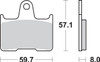 Sbs - 715LS - Brake Pads - 715LS