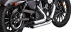 Vance & Hines - 17329 - Shortshots Staggered Exhaust System - Chrome