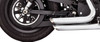 Vance & Hines - 17329 - Shortshots Staggered Exhaust System - Chrome