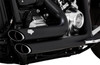 Vance & Hines - 47335 - Shortshots Staggered Exhaust System - Matte Black