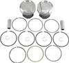 Wiseco - K1665 - Piston Kit - Standard - Evolution Big Twin 1340 cc