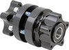 Arlen Ness - 71-654 - Front Hub - Cartridge - Black - Kit - Softail Standard/Street Bob