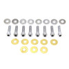 Colony - Chrome Rocker Cover Screw Kit fits Harley XL, FL, FXD - Allen
