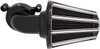 Arlen Ness - Black Monster Sucker® Air Cleaner Kit fits '17-'25 Harley M8 Touring (Except Models w/ Fairing Lowers, '23 FLHXSE/​FLTRXSE), '17-'25 H-D FL Trike, '18-'24 Softail Models