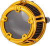 Arlen Ness - 600-240 - Method™ Clear Series Air Cleaner - Gold