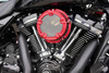 Arlen Ness - Red Method™ Clear Series Air Cleaner fits '23-'25 Harley M8 Gen 2 Touring, '25 Softail Models