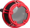 Arlen Ness - Red Method™ Clear Series Air Cleaner fits '23-'25 Harley M8 Gen 2 Touring, '25 Softail Models